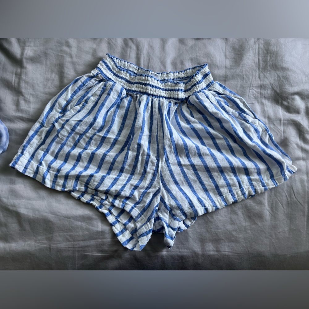 Ava & Viv Blue and White Shorts